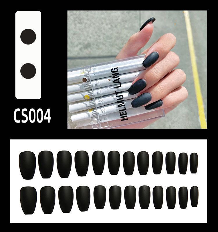 Fake Nails Wear Nails Autumn And Winter Frosted Personality Waterproof Ballet Nails Fake Nails Wear Nails Autumn And Winter Frosted Personality Waterproof Ballet Nails
